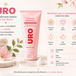 URO – Crema Desodorante Corporal | Frescura y Confianza Todo el Día